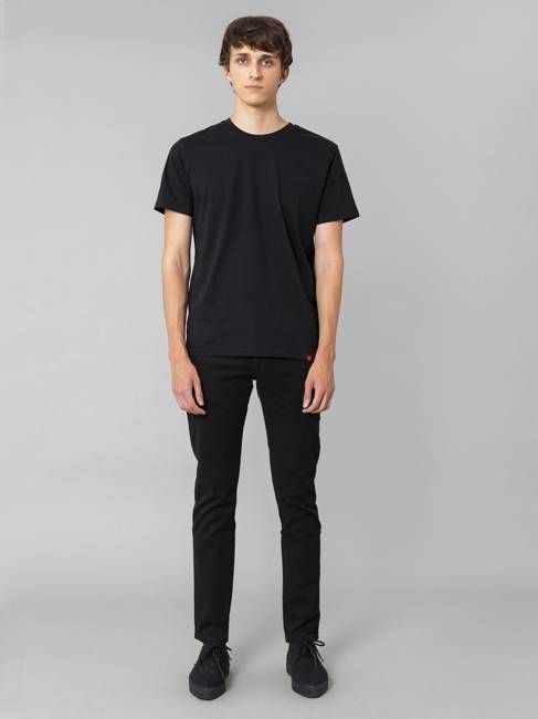 Men's Slim Flamingo Black Jeans