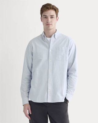 The Classic Oxford Shirt | Summer Sky Stripe | Standard