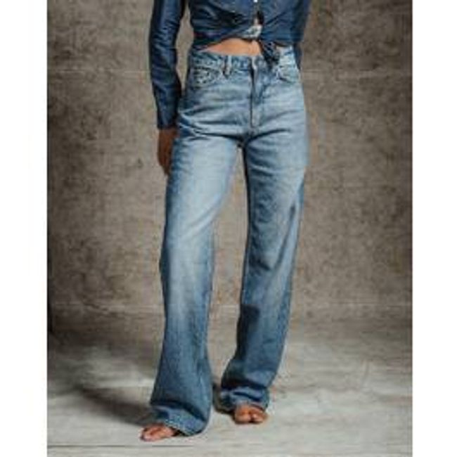 Izabella Straight Old Blue