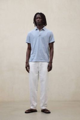 BLUE LOGAN POLO SHIRT