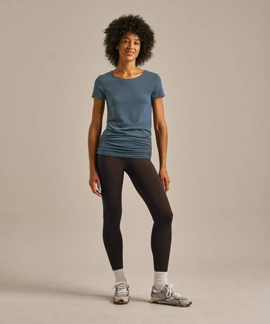 Women’s Gathered Hem Air Bamboo T-Shirt