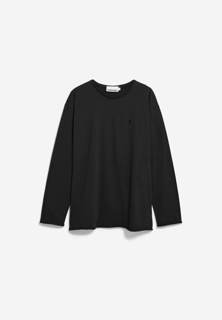 JAAMES LONGSLEEVE BRUSHED | black