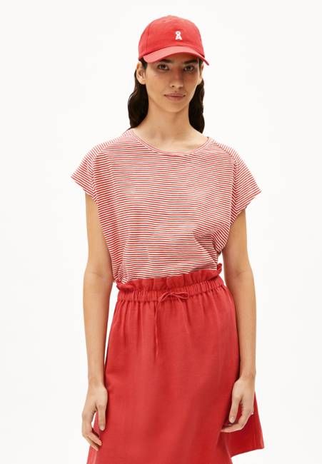 ONELIAA LOVELY STRIPES | oatmilk-coral blush