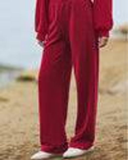 Sedona Straight Leg Sweatpant | Women's Strawberry Pants | Vuori