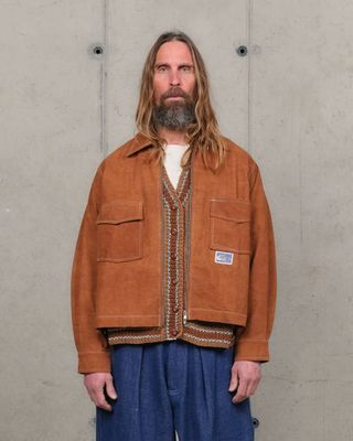 555 Jacket - Brown Wonky-Wear