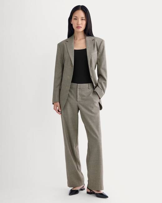 Straight-Leg Trouser in Tailor Twill | Khaki