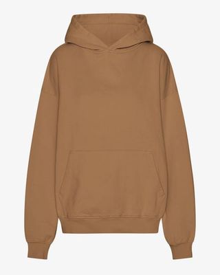 Organic Oversized Hood - Sahara Camel