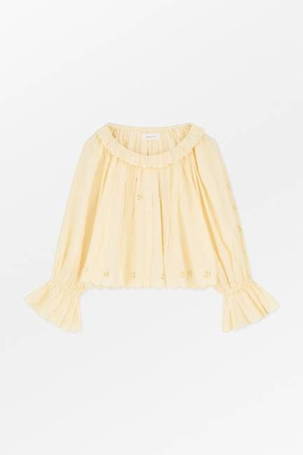 Fleurie blouse - Buttermilk