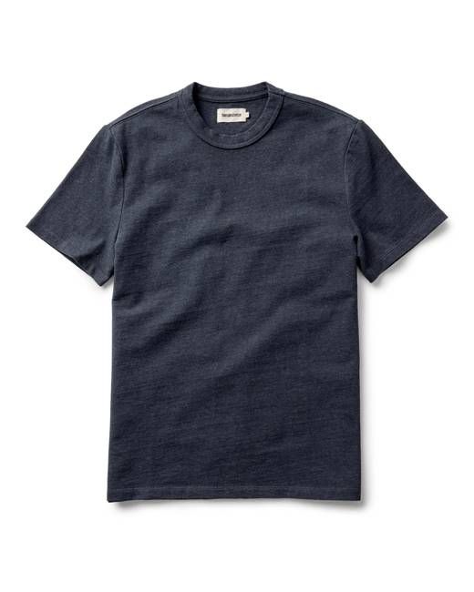 The Organic Cotton Shop Tee in Navy Twist
