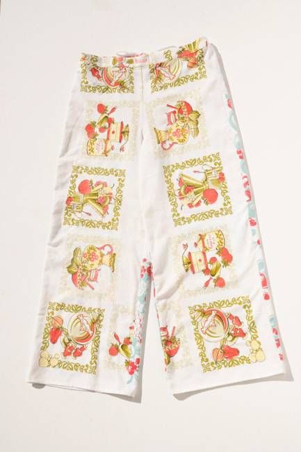 Scout Tie-Back Pant - Sugar/Fruit (L)
