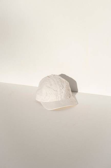Ball Cap - White Vintage Tablecloths #5