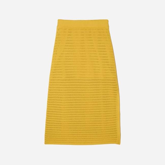 The Crochet Knit Skirt | Super Lemon