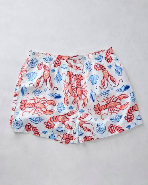 Lobster Landing - Men's Boxer - Cloud