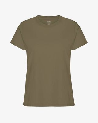 Women Light Organic Tee - Dusty Olive