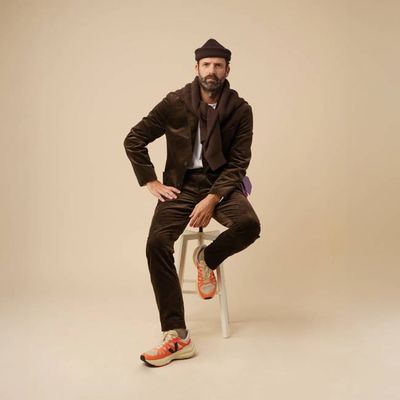 Blazer aus Kord