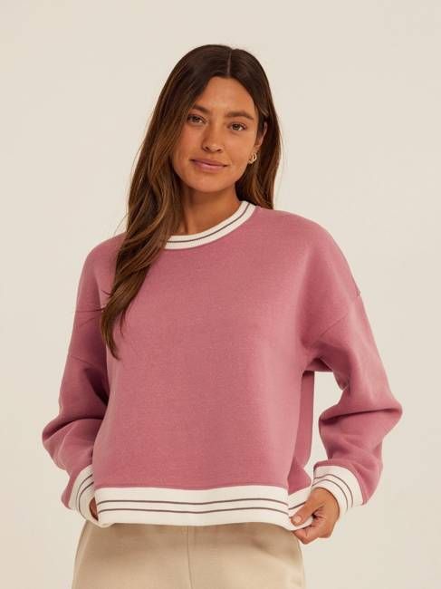 Jahmeera Triblend Fleece Collegiate Pullover