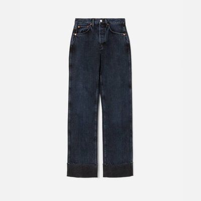 High Rise Loose Long - Blacken Blue
