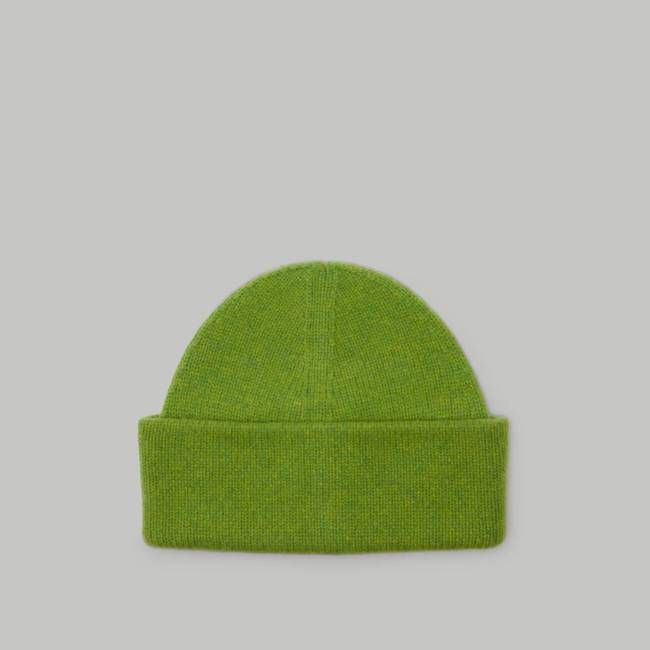 The Felted Merino Beanie | Salted Lime