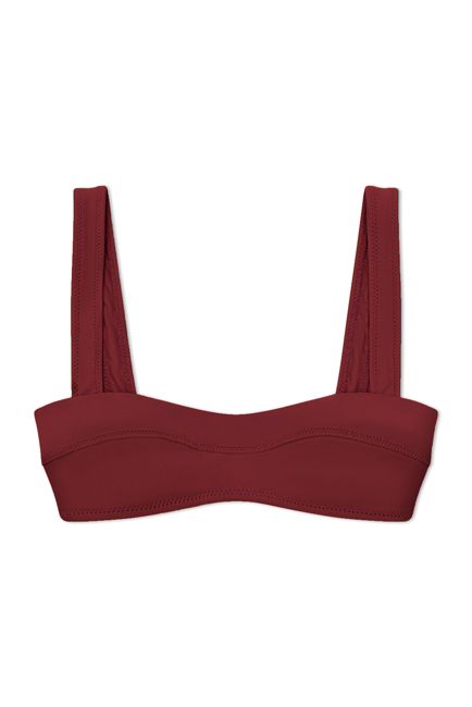 Lou Bandeau in Garnet