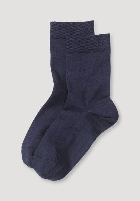 Women's merino socks in a pack of 2 made from organic merino wool with organic cotton