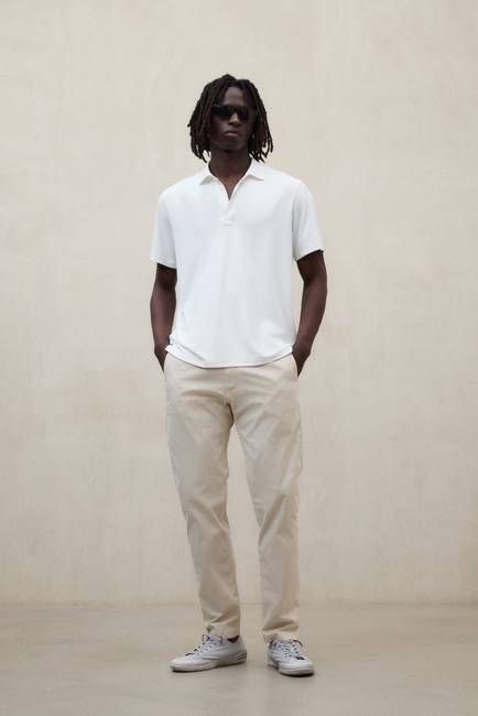 WHITE CHRIS POLO SHIRT