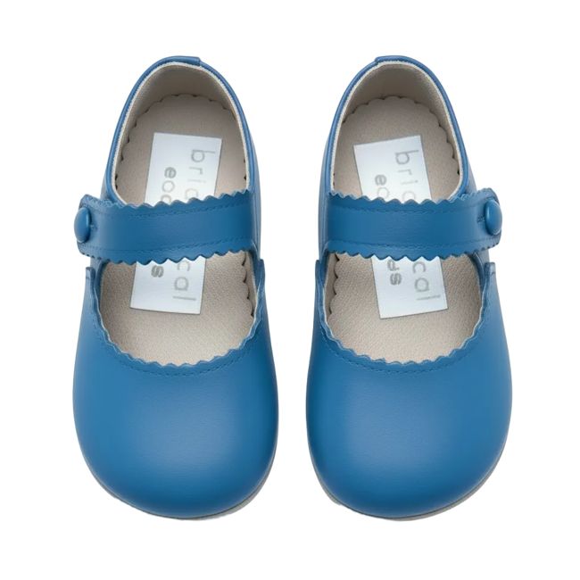 Britannical x Early Days - Emma Pre-Walker Baby Shoes - Cornflower Blue
