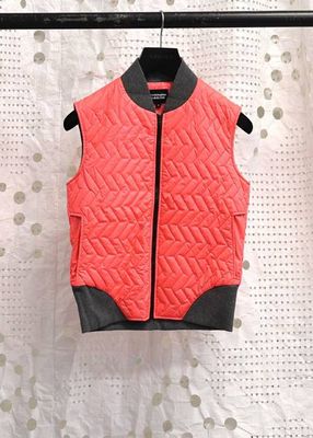 Quilted Gilet Fluro Pink