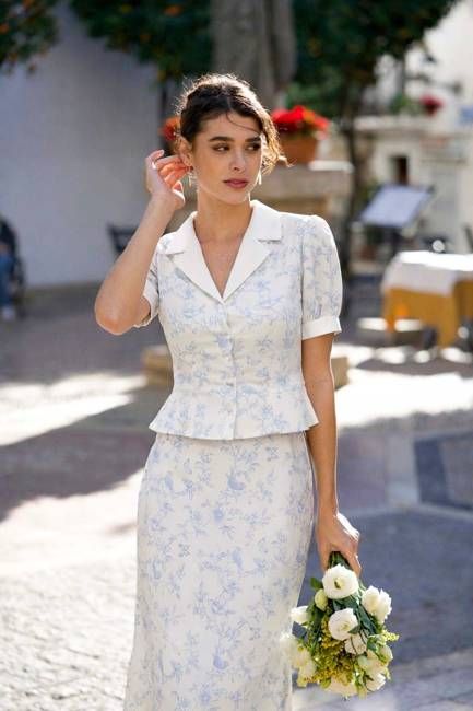 Talia Silk Two Piece