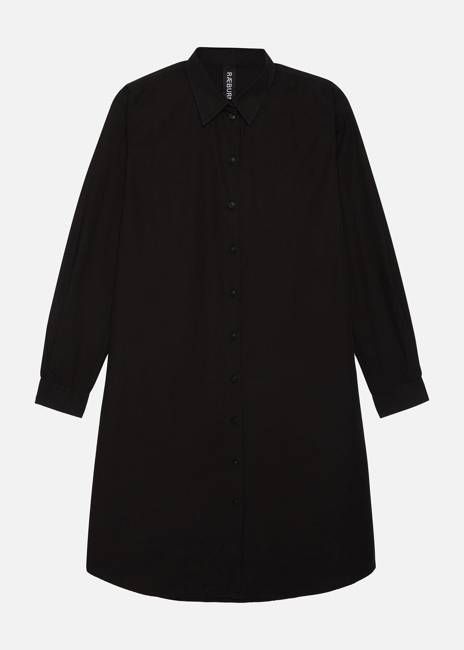 SHIRT DRESS BLACK