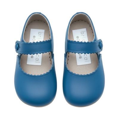 Britannical x Early Days - Emma Pre-Walker Baby Shoes - Cornflower Blue