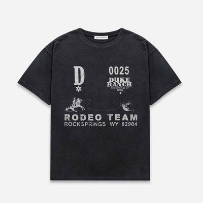 Duke Rodeo Team Vintage Black T-Shirt