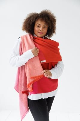 PLUS SIZE COTTON Cape Very Cherry JULAHAS+