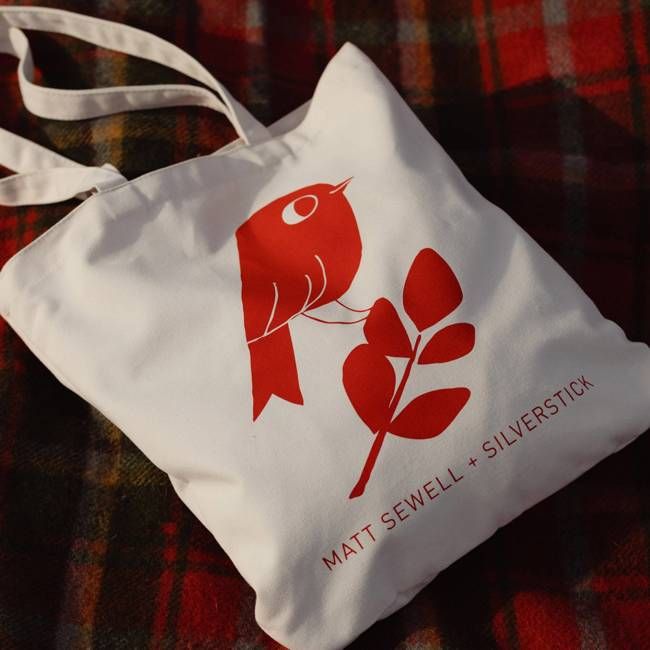 matt sewell organic cotton tote bag
