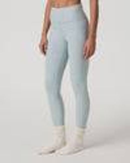 Clean Elevation Legging-Long | Blue Haze Heather | Vuori