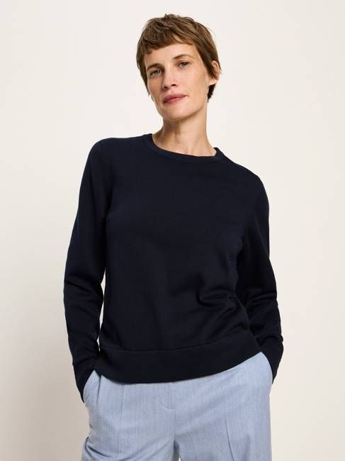 Rundhalspullover (GOTS)