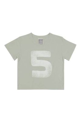 "5" Cropped Lorel Tee