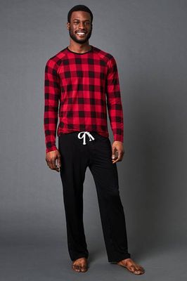 Pajama Set: Long Sleeve Shirt + Pajama Pant