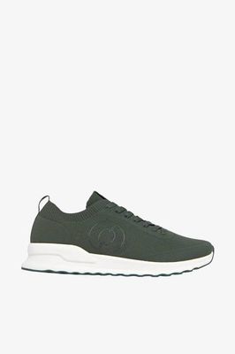 PLAIN KHAKI KNITTED CONDE KNIT TRAINERS