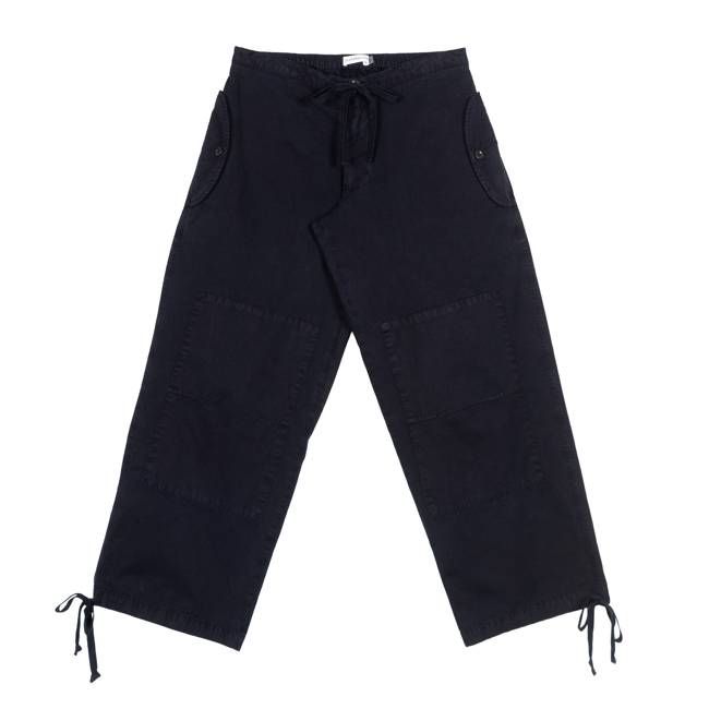 Micro Twill Drift Pants - Black Indigo
