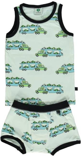 Underwear with Transport truck
