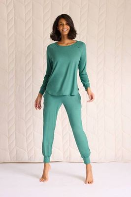 Relaxed Long Sleeve Top + Harem Pant