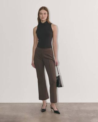 The Dream Kick Flare Pant | Earth Brown
