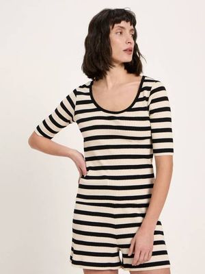 Short sleeve shirt with stripes (GOTS)