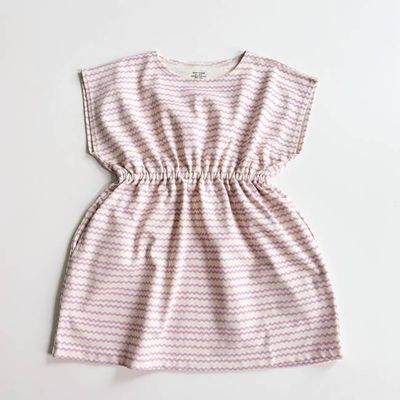 Weekend Dress, Ric Rac Print, Pansy, Size 6