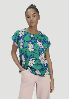 Oversized printed T-shirt by LIV LEE, made from pure organic cotton