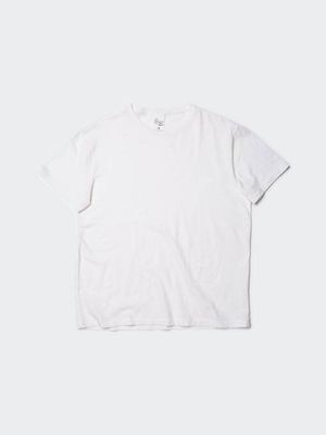 Roffe Slub Offwhite regular fit tee | Nudie Jeans