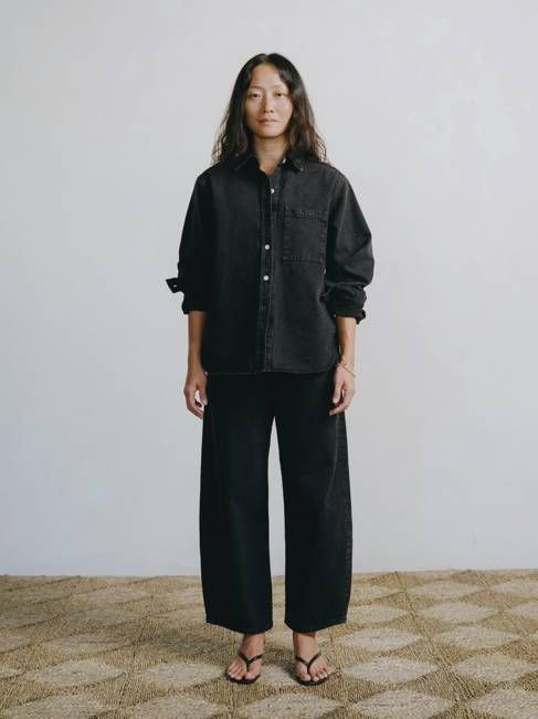 Ronnie Jean, Recycled Denim, Vintage Black