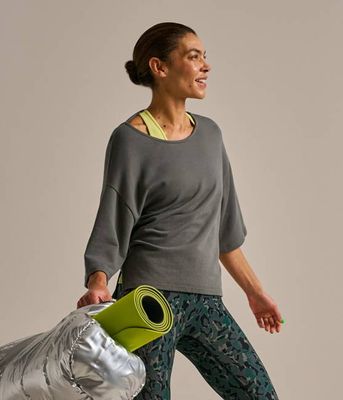 After Class Short Sleeve Sweat Top