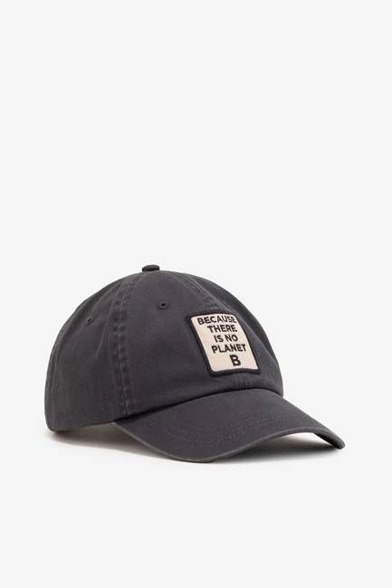 DARK GREY PATCH CAP