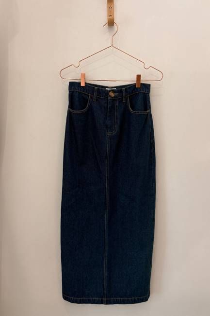 Sample Sale Alanis Skirt in Dark Denim